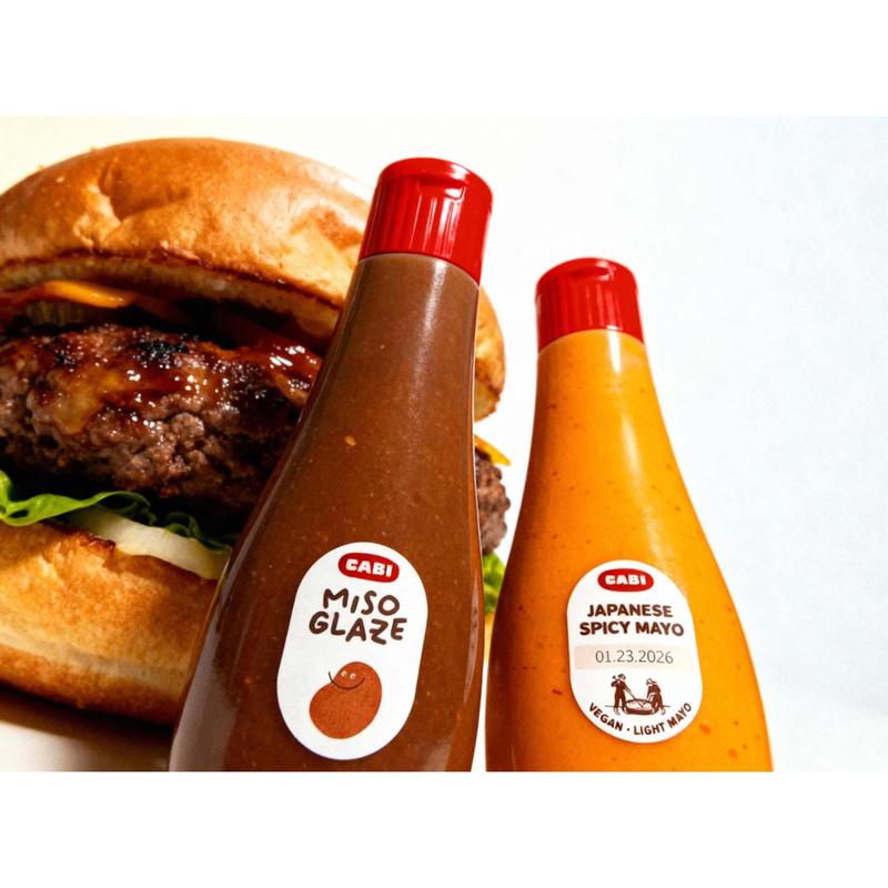 Squeeze Duo - Japanese Spicy Mayo and Miso Glaze - Perfect for Salmon Rice Bowl, Sandwich, and Dips