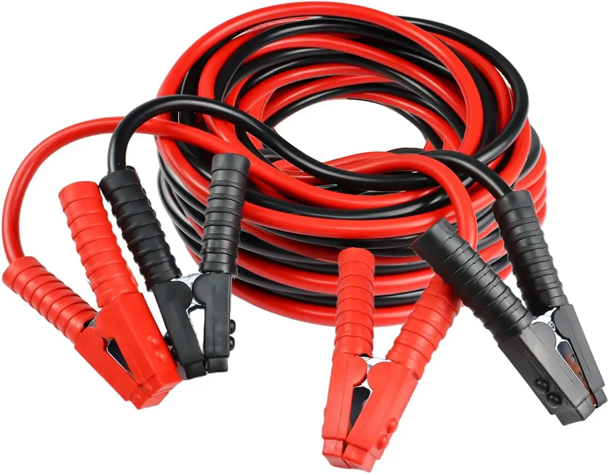 13 Feet Heavy Duty Jumper Cables for Car and SUV |  13 Feet heavy duty booster cables for jump-starting dead or weak car, SUV and truck batteries; carry bag included.