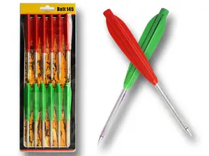 BOLT 145 Metal Tip Arrows for Crossbows - Standard Design for Easy Crossing