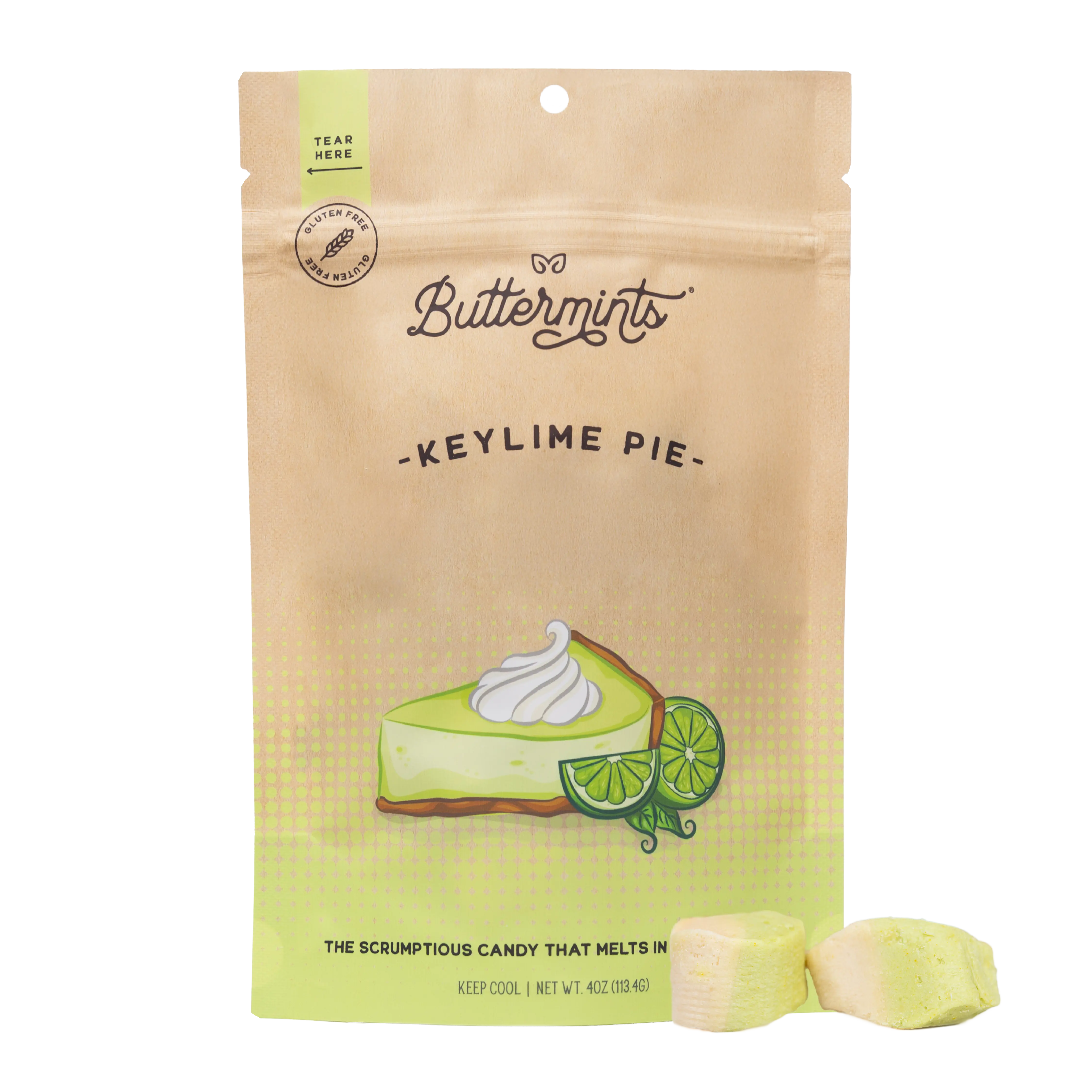 Keylime Pie Buttermints | Handcrafted Buttermint Candies, Gluten Free