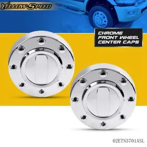 Fit For 2011-2016 Dodge Ram 3500 Front Alcoa Alloy Wheel Center Caps 1-Ton