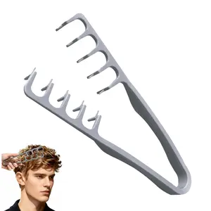 Texture Comb , Wide Tooth Hair Styling Combs, Lightweight Tools for Curly Hair, Charming Volume Hair Styling Tool,Comb Hair Styling Accessories for Mens Womens