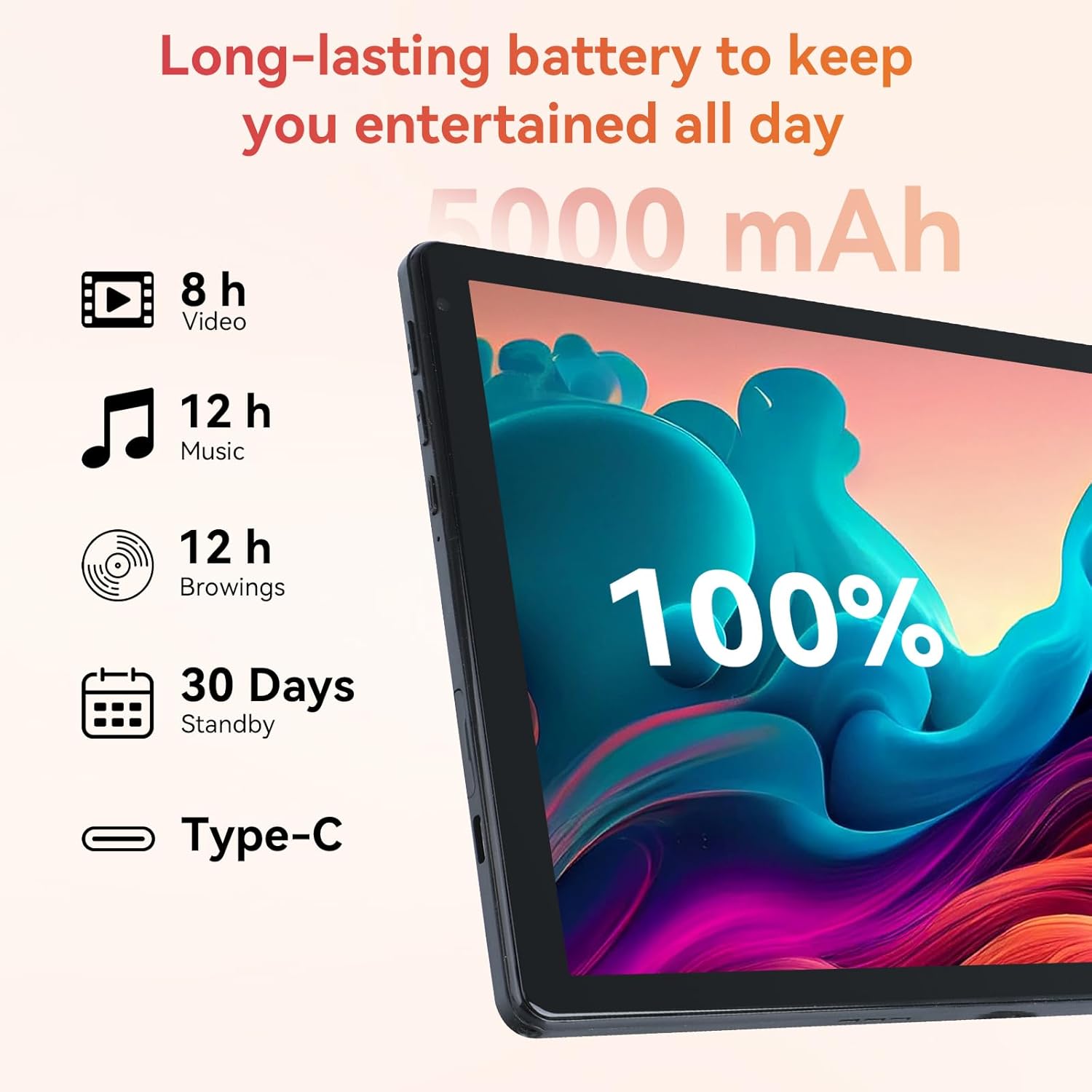 Aeezo Tablet 10.1 Inch Android 13/14 Quad/Octa-Core 64GB ROM, Big Screen, Brightly Color, Large Capacity And Low Consumption, Learning Tablet Aeezo Tablet 10.1 Inch Android 13/14 Quad/Octa-Core 64GB ROM, Big Screen, Brightly Color, Large Capacity And Low Consumption, Learning Tablet