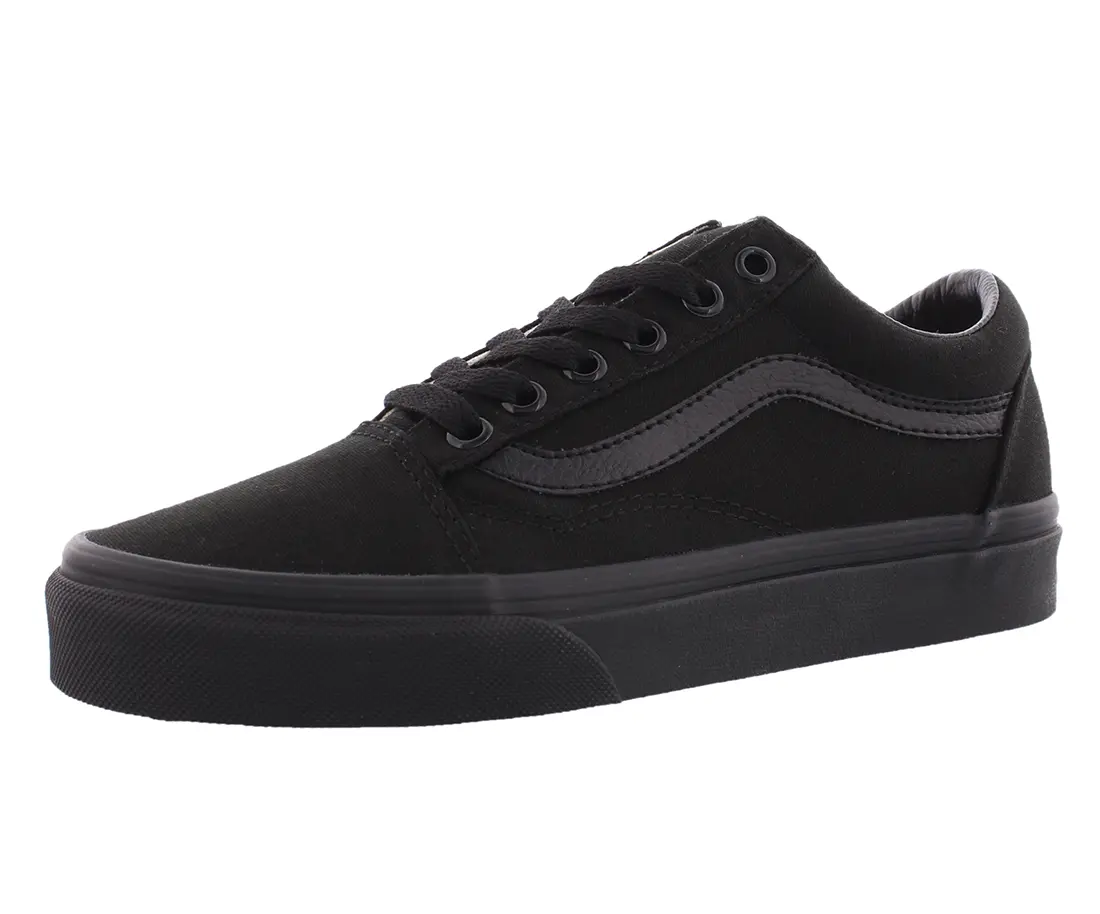 VANS Old Skool Classic Unisex Low-Top Sneakers, Lace up Shoes in Canvas & Suede with Iconic Side Stripe for Casual Wear, Striped, Basic