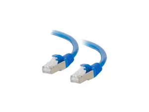 C2G 00679 Cat6a Cable - Snagless Shielded Ethernet Network Patch Cable, Blue (8 Feet, 2.43 Meters)