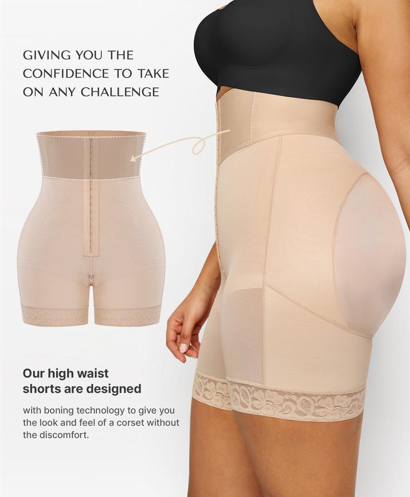 Shapellx  AirSlim Boned Sculpt High Waist Shorts Shapewear Womenswear