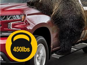 Nilight Running Boards for 1999-2016 Ford F-250 F-350 F450 F550 Super Duty Crew Cab 4 Full Size Doors 6 Inch Side Step Nerf Bars Black