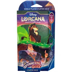 Lorcana TCG: Shimmering Skies: Starter Deck: Emerald & Steel (Scar & Cronk)