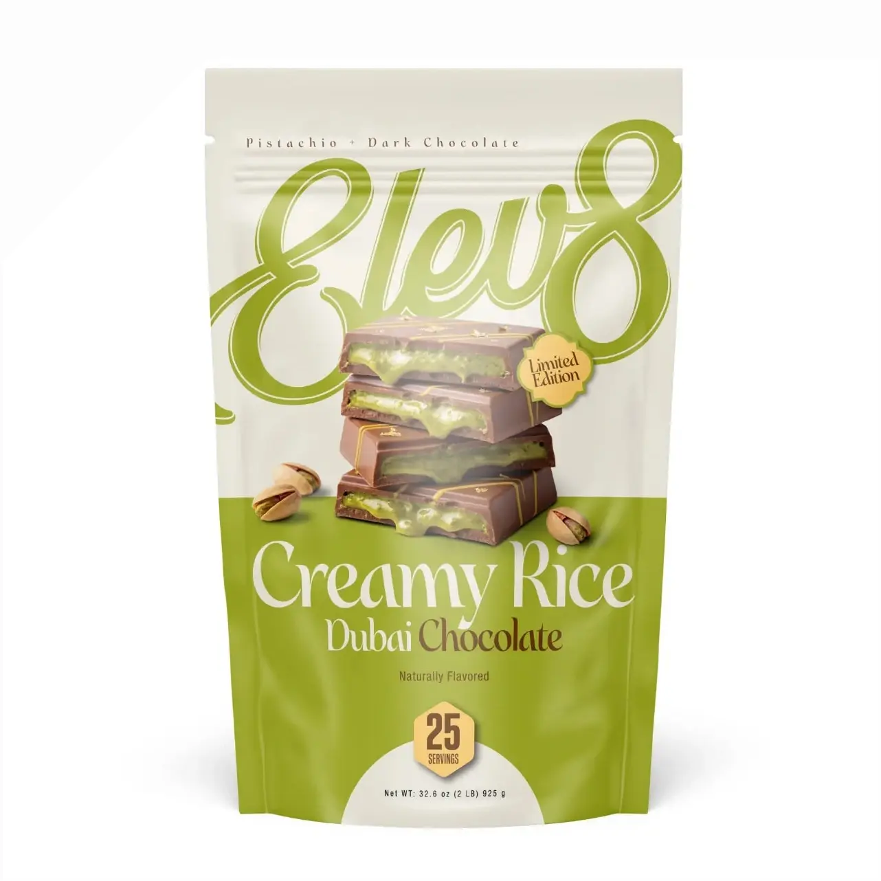 Elev8 Foods Cream of Rice Meal - All-Natural, No Artificial Fillers, 25 Servings, High-Carb, Rapid Absorption, Low-Calorie, Low-Sodium, Long-Lasting Energy, Pre-Workout Fueling, Muscle-Building Staple, Cinnamon Roll Flavor, Post-Workout Recovery