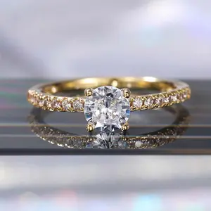 Zircon engagement rings wedding rings for women,multiple sizes available,perfect as a gift.