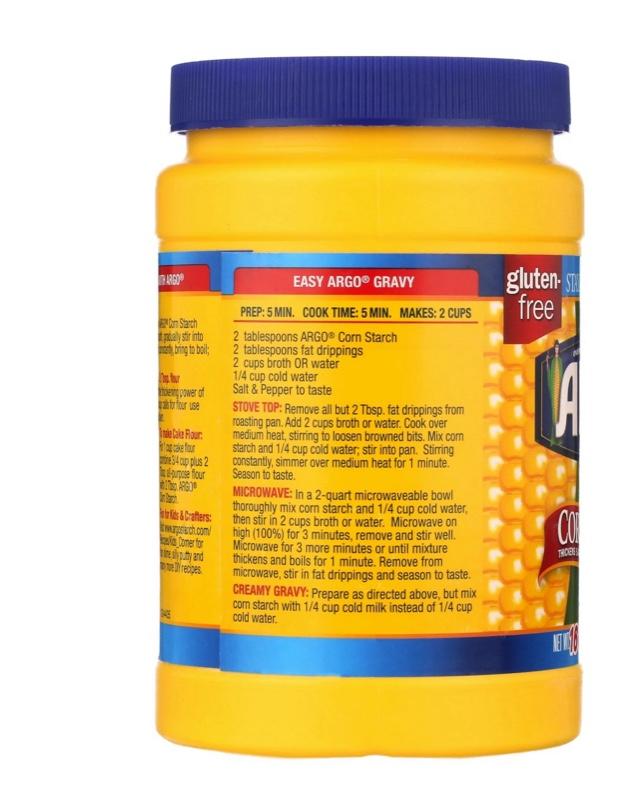 Gluten-Free Corn Starch Thickening Powder,16 oz