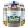 Herbal Vineyards Wildcrafted Pineapple Sea Moss Gel Superfoods Herbal Selfcare Supplement - 16oz Glass Jar, Non-GMO, Vegan, Dairy Free, Tasteless Blendable, St. Lucia Sourced Dried Seaweed, USA-Made, All Ages