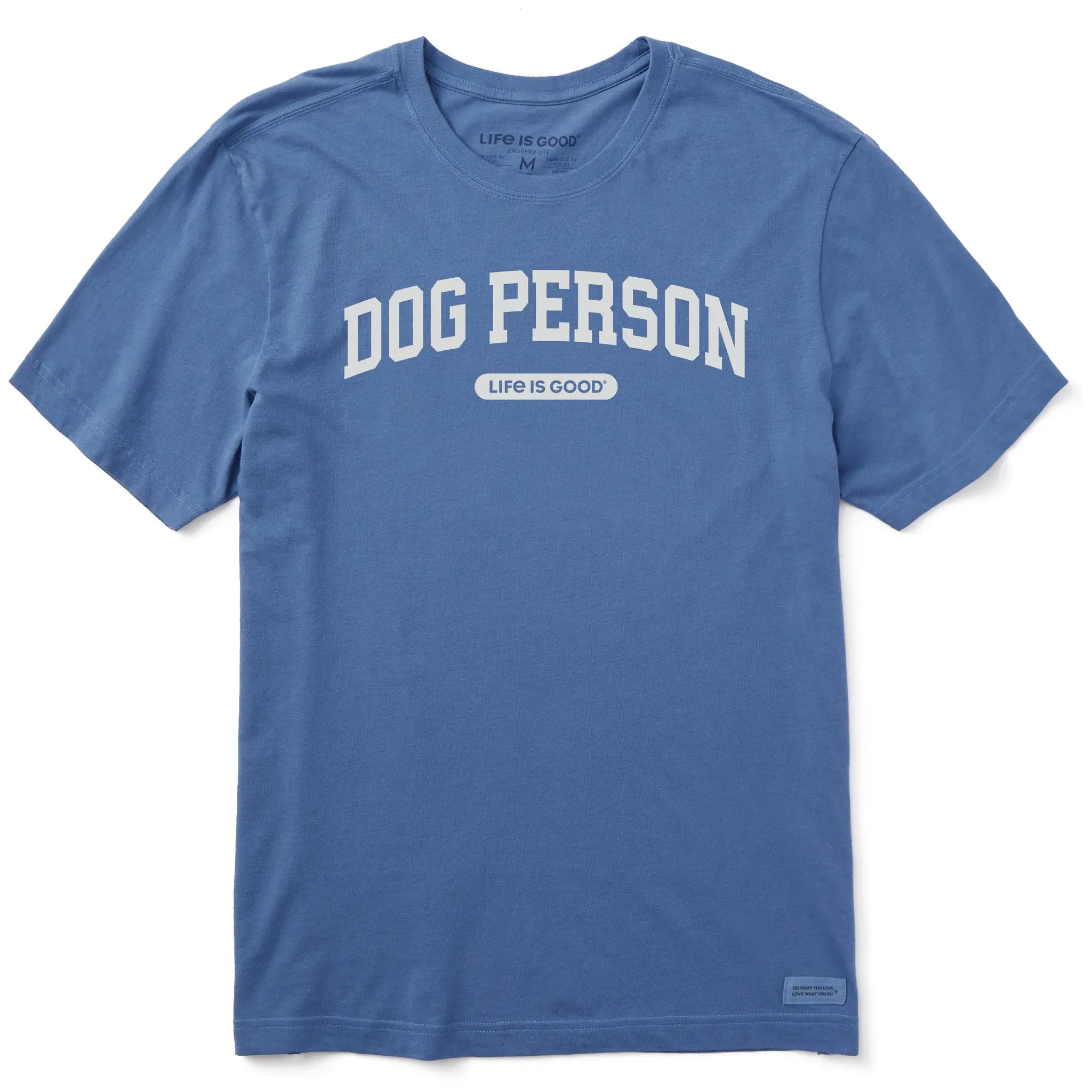 Men's Dog Person Arch Short Sleeve Crusher Tee