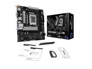 ASRock H810M-X WIFI LGA 1851 Intel H810 Micro ATX Motherboard ASRock H810M-X WIFI LGA 1851 Intel H810 Micro ATX Motherboard