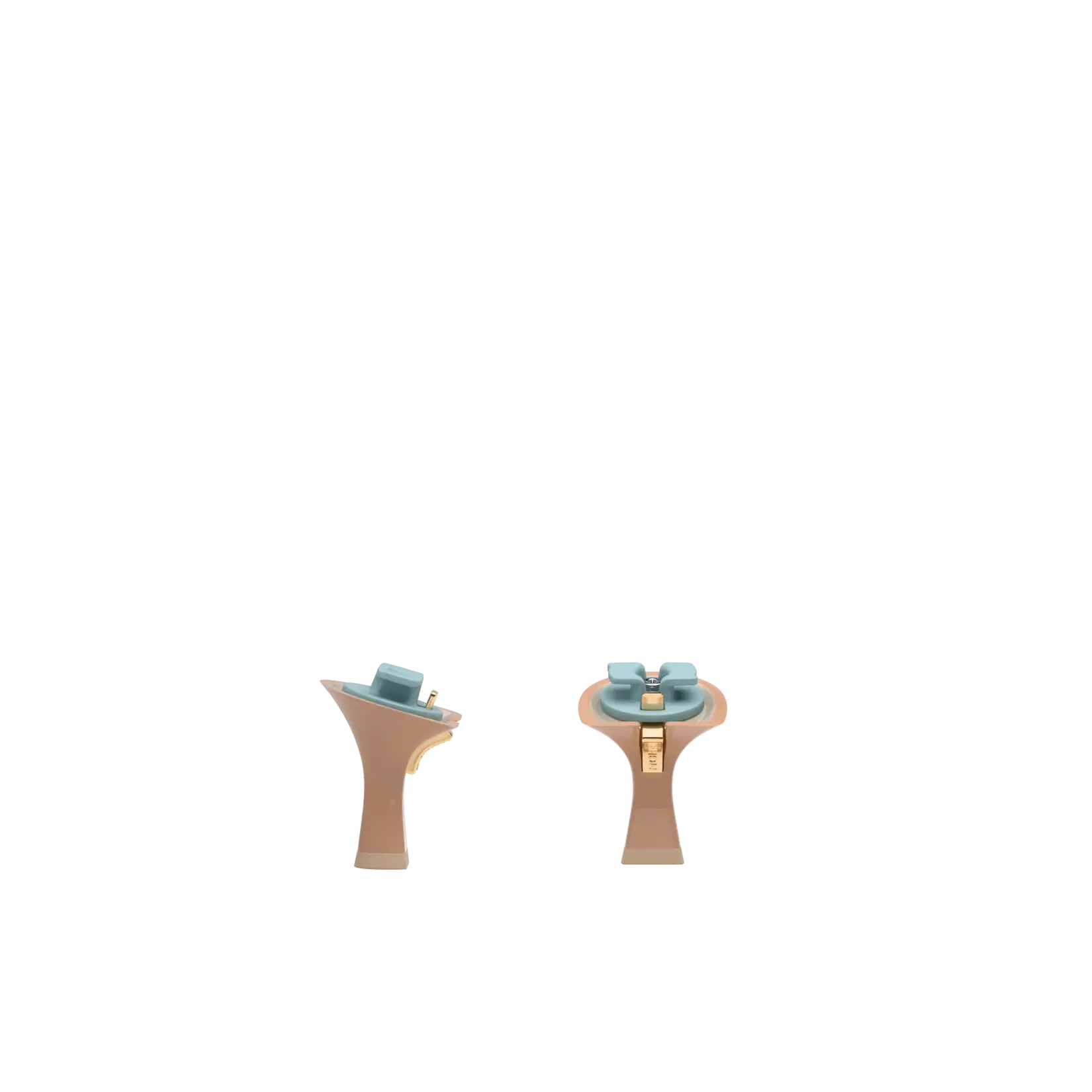 Flare Stiletto Heel Kit 3 Latte