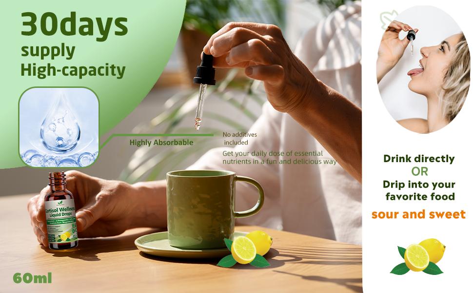 Cortisol Supplement Liquid Drops,17-in-1 Cortisol Detox,Hormone Balanced for Women, Mood Focus, Sleep Support 2 FL/Oz Cortisol Supplement Liquid Drops,17-in-1 Cortisol Detox,Hormone Balanced for Women, Mood Focus, Sleep Support 2 FL/Oz