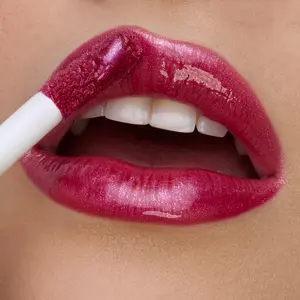 Private Screening | A Juicy Berry Fuchsia Lip Oil with Prismatic Shimmer