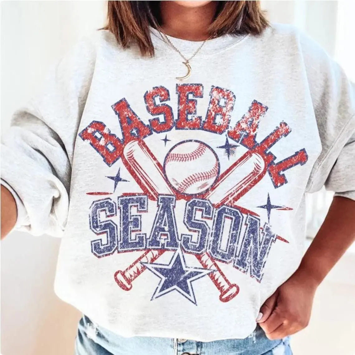 [Sale off up to 50%] Baseball Season Retro Checkered Sweatshirt, Trendy Baseball, Baseball season, Retro Baseball shirt, Checker , streetwear graphic tee