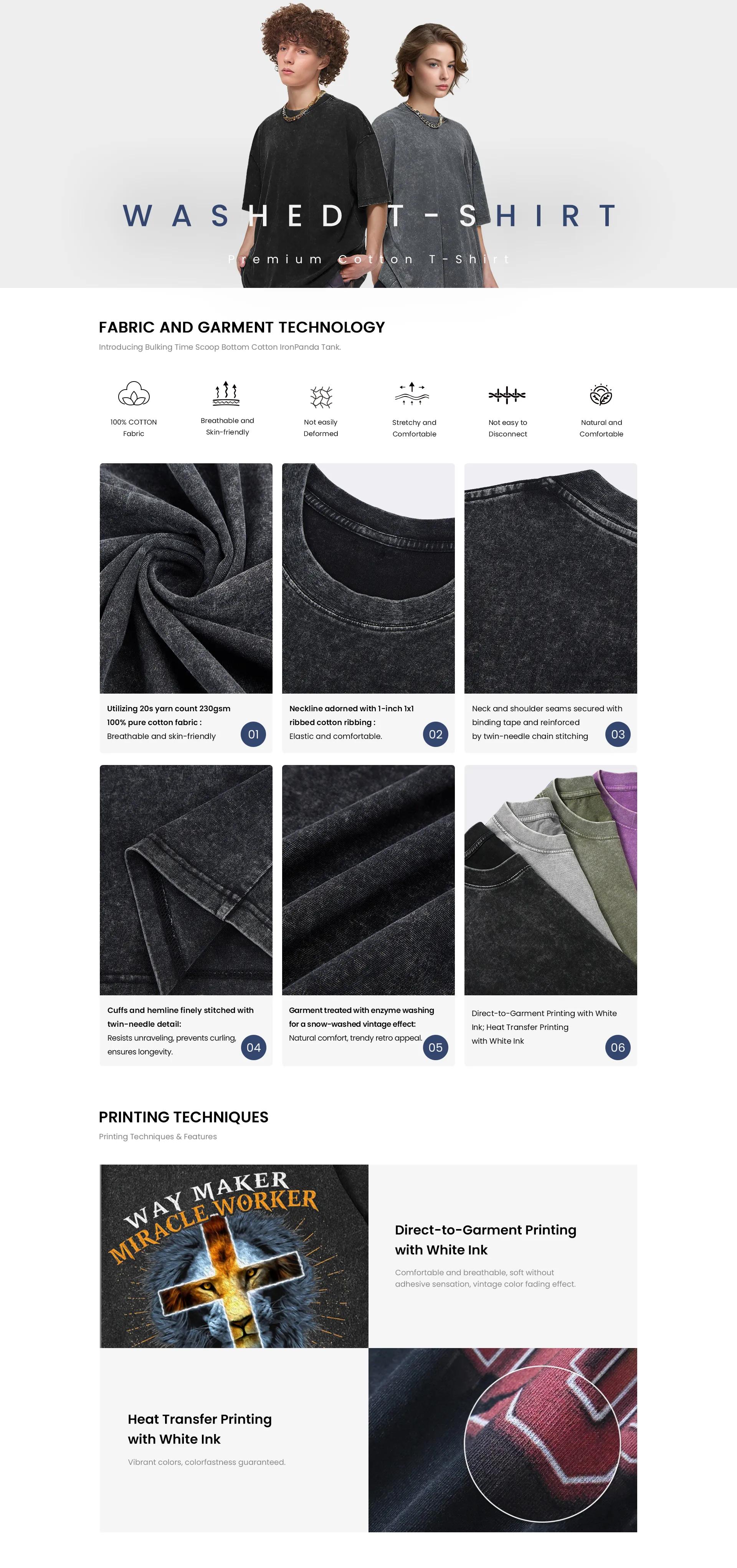 Human rights advocate washed cotton T-shirt, human rights themed washed cotton T-shirt