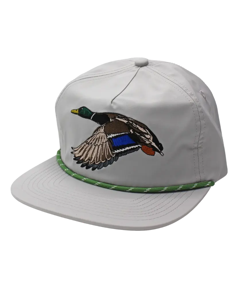 Local Boy Mr. Mallard LP Rope Snapback Hat, Fashionable Hats with Adjustable Strap, Relaxed Fit for Outdoor Wear