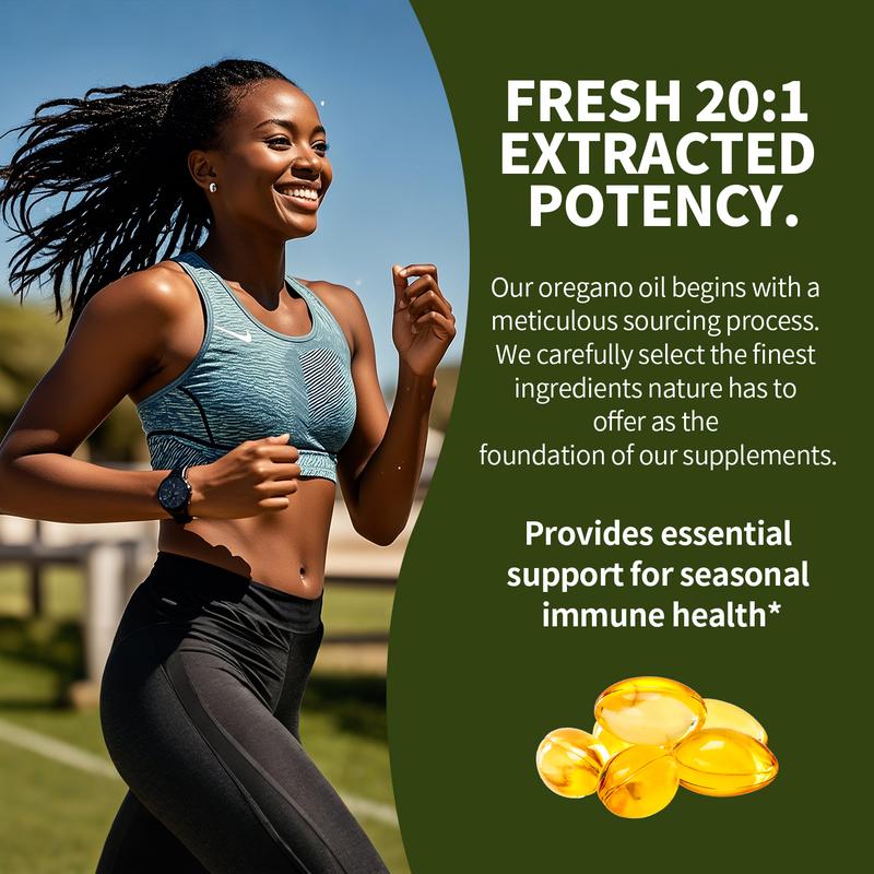 HiPlus Oil of Oregano with Black Seed Oil 300 Capsules | Natural Antioxidants for Fitness | Nutritional Support | Highly Effective Botanicals Edible Dietary Supplement