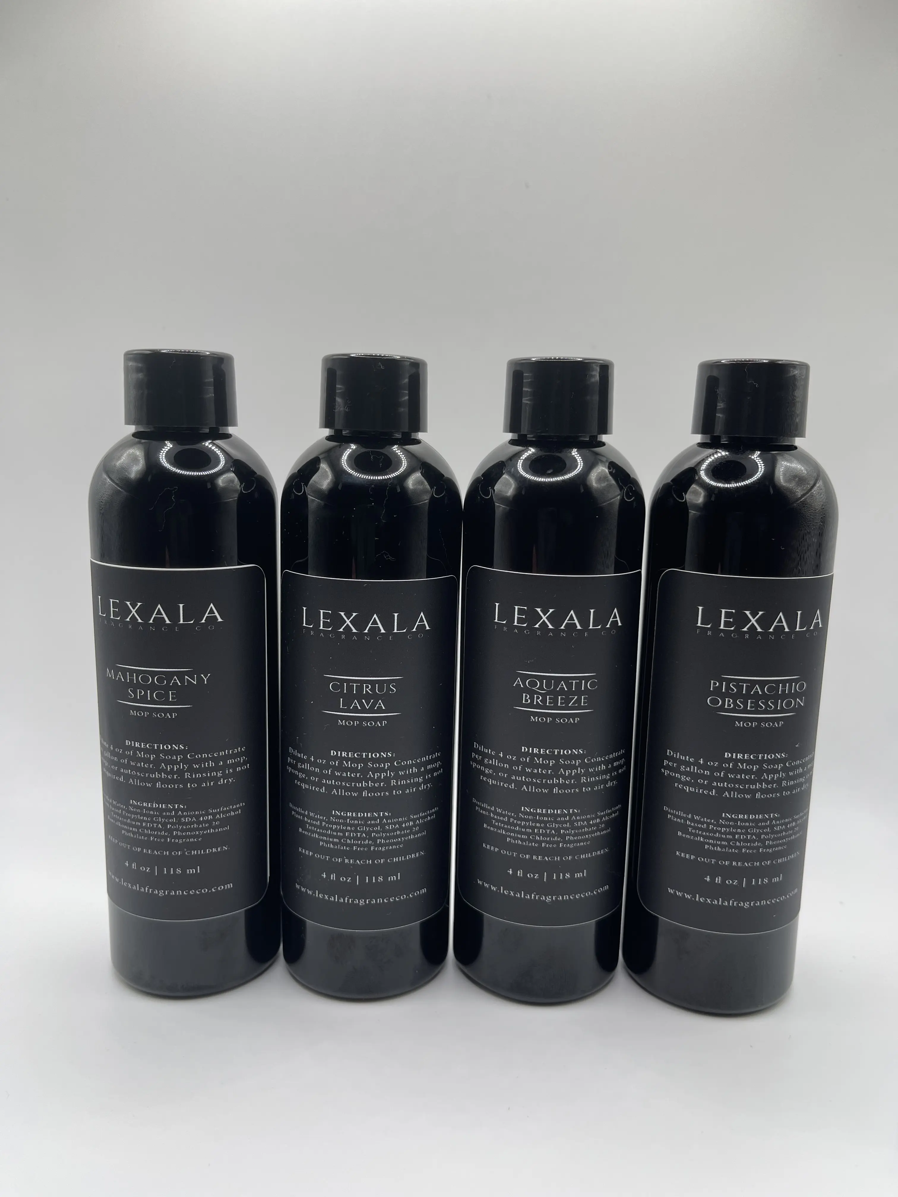 Luxury Mop Soap 4-Pack – 4 Signature Scents Luxury Mop Soap 4-Pack – 4 Signature Scents