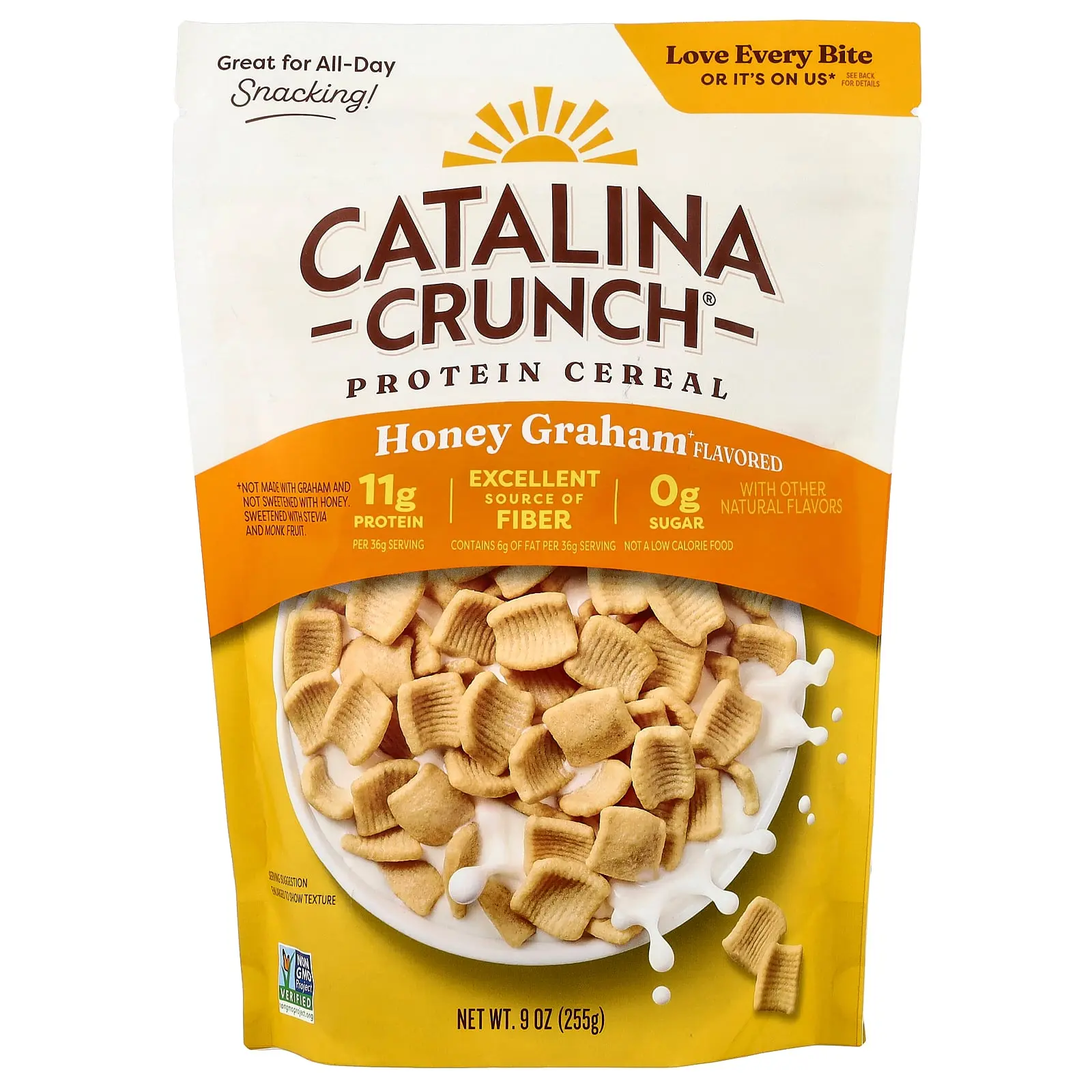 Catalina Crunch Protein Cereal, Honey Graham, 9 oz (255 g)