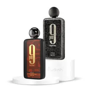 Afnan | 9PM Night Out + 9PM Elixir | Eau De Parfum | Unisex Fragrance | 100 ml - 3.4 fl oz | Arabian Perfume | Lavender - Orange Blossom & Patchouli Notes