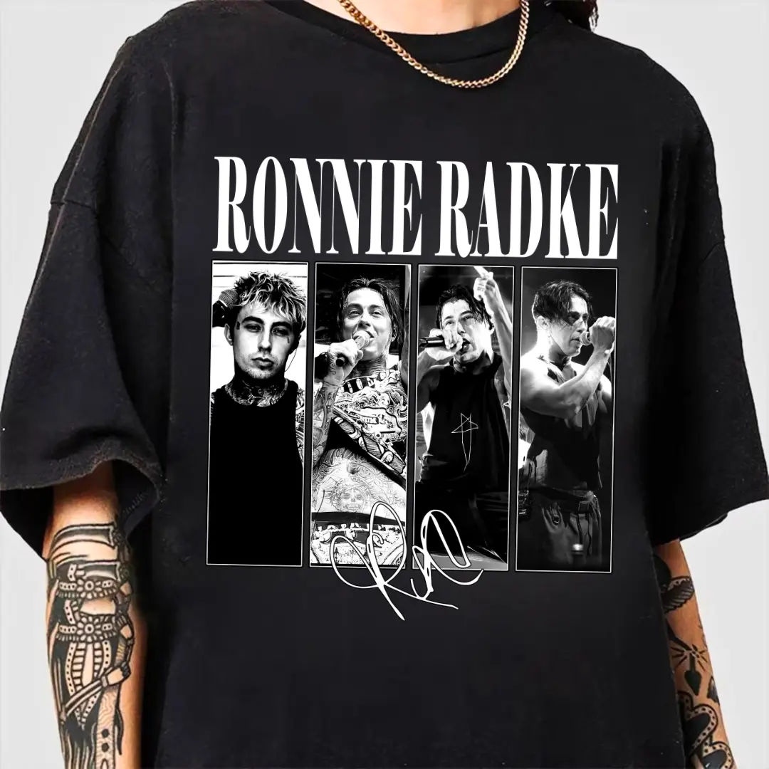 Ronnie Raadkke T-shirt, Metalcore Aesthetic Shirt, Rockstar Energy Streetwear Tee, Full Sizes, Full Colors, Unisex Graphic Tee, For Men, For Women