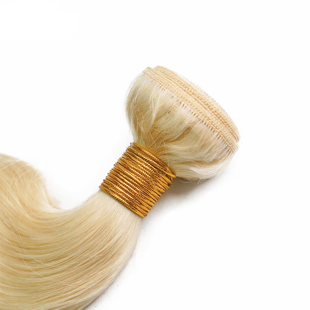 613 Bundles Blonde Bundles Human Hair  613 Body Wave bundles 100% Unprocessed glossy hair bundles 10A Grade Brazilian Virgin Human Hair Bundles 3 Bundle Human Hair hair extensions summervibes