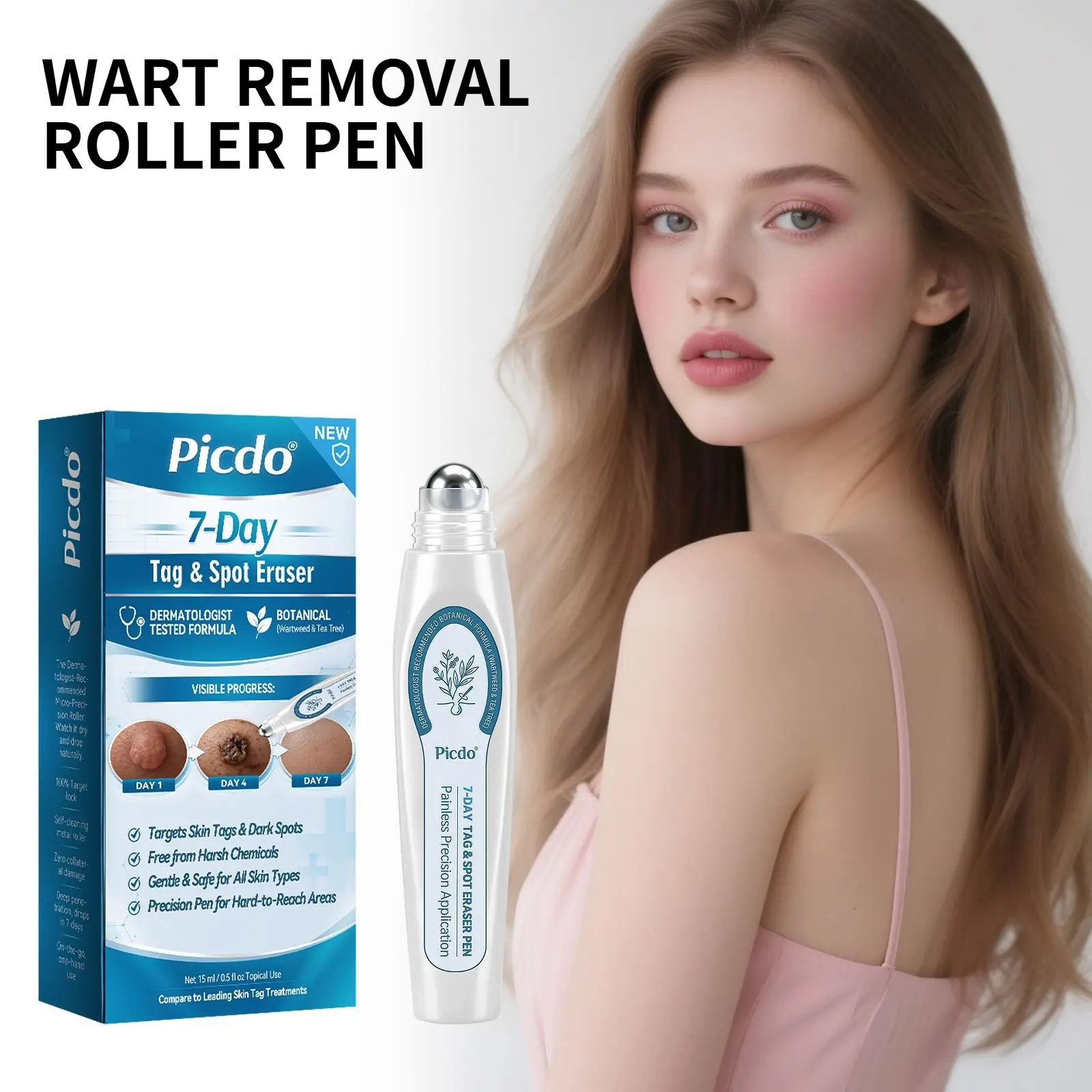 Essential household item: Aromatherapy oil pen for removing skin impurities