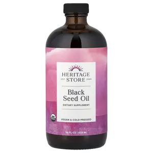 Heritage Store Black Seed Oil, 16 fl oz (473 ml)
