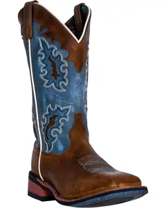Laredo Women's Isla Cowgirl Boot Broad Square Toe - 5666