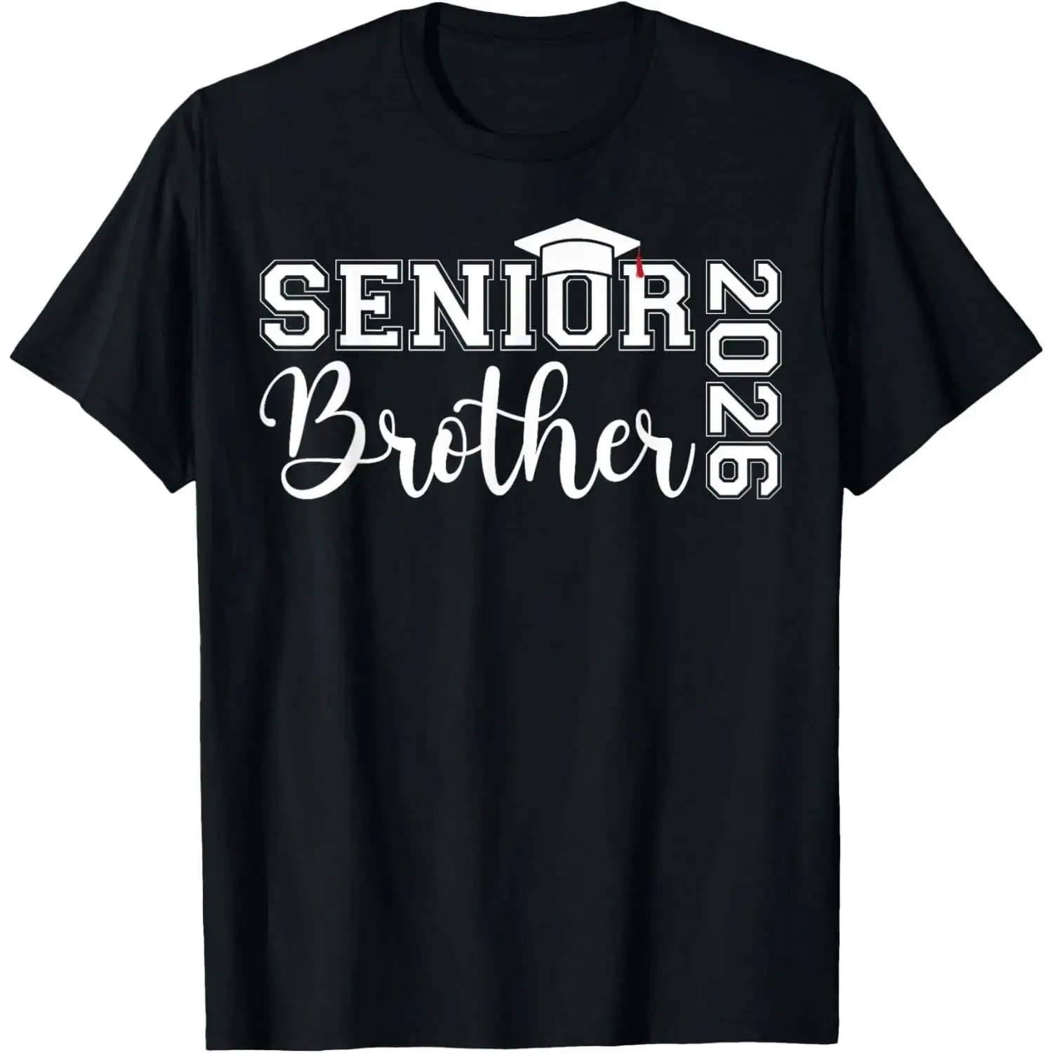 Senior Brother Graduation Year 2026 Tee for Class of 2026 Graduate Celebration
