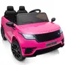 Outfunny 24V 2WD Kids Ride on Car, Licensed Land Rover 2 Seater Electric Car Toys for Toddlers Boys Girls, with Parental Remote, Bluetooth & Music