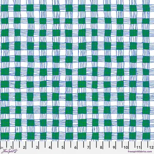 Gingham GREEN Brandon Mably Kaffe Fassett Collective