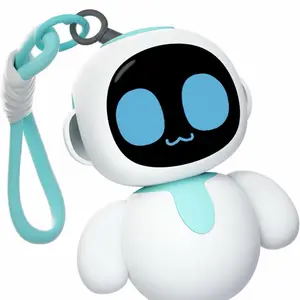 ENERGIZE LAB Eiliko Your Tiny AI Charm Robot That Matches Every Daily Outfit, Fun Electronic Pendant Toys, for Couples and Best Friends.