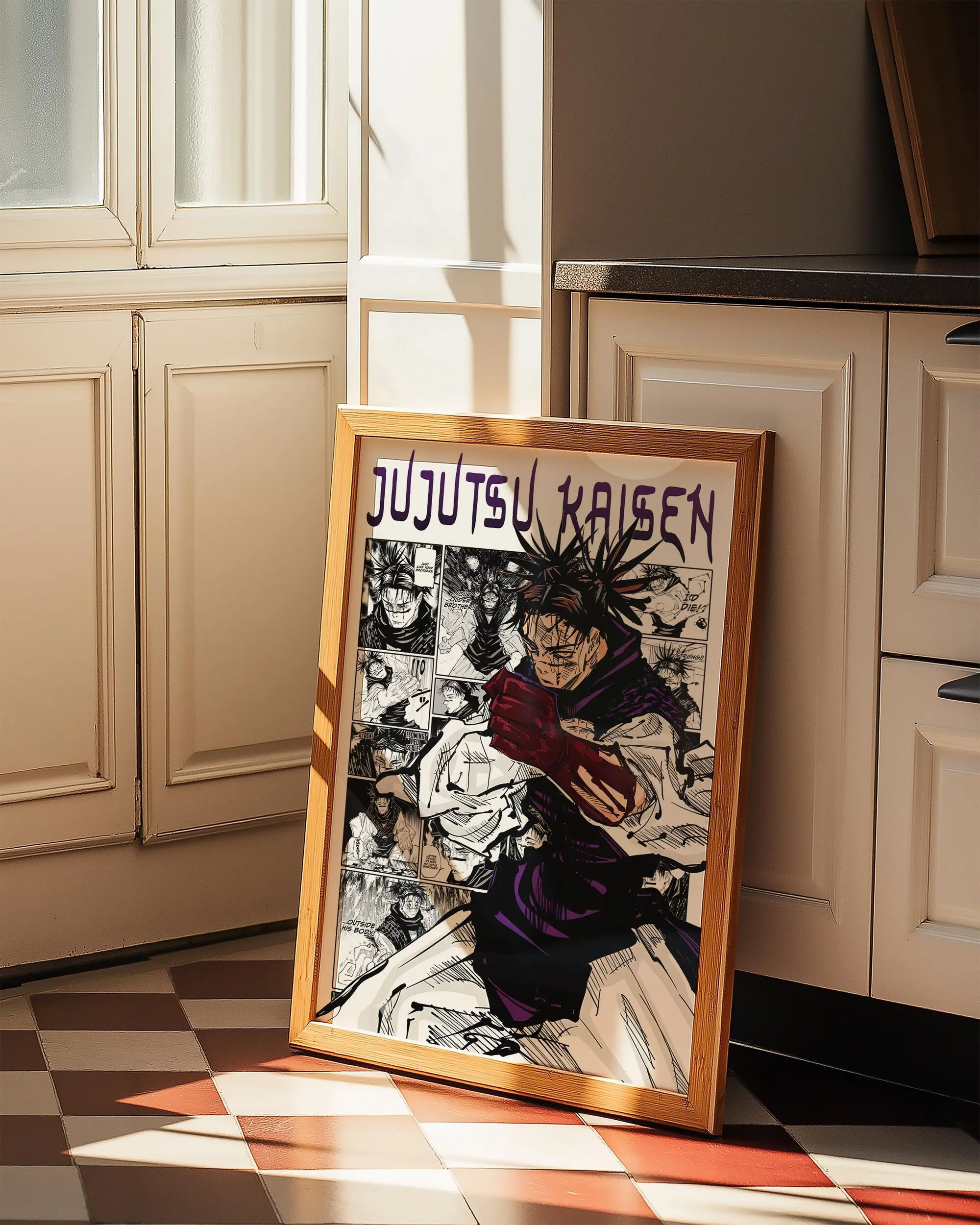 Jujutsu Kaisen Choso Poster, Choso Character Print, Manga Room
