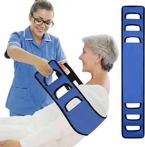 Transfer Sling with Handles Lift Assist Belt Transfer Support Sling for Wheelchair Bed Chair Standing Assistance Caregiver Transfer Strap
