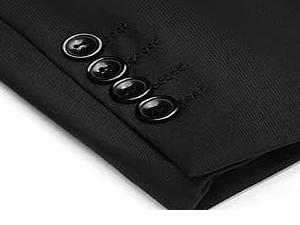 COOFANDY Men's 2 Piece Suits Classic Fit 2 Button Dress Suits Tuxedo Jacket Blazer for Wedding Business Dinner Prom Formal Menswear Elegant COOFANDY Men's 2 Piece Suits Classic Fit 2 Button Dress Suits Tuxedo Jacket Blazer for Wedding Business Dinner Prom Formal Menswear Elegant