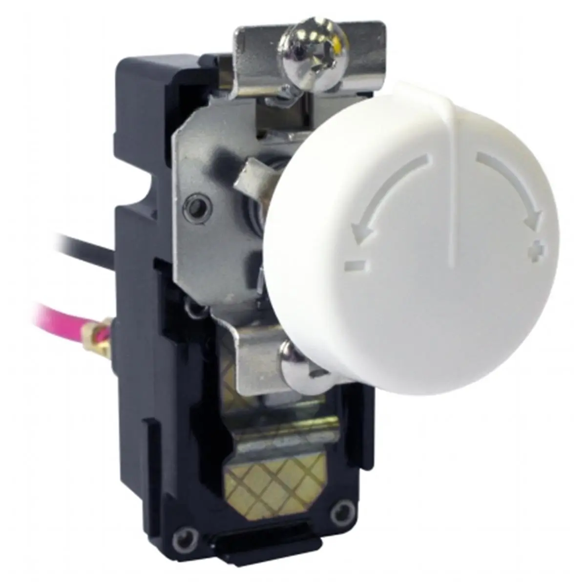 212 MAIN King Electrical TKIT-1BW White Built-in Single-Pole Adjustable Thermostat Kit, Digital Control, Easy Installation, Indoor Temperature Monitor