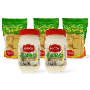Pintón Ajonesa & Garlic Crackers Combo (ahorre más) Snack