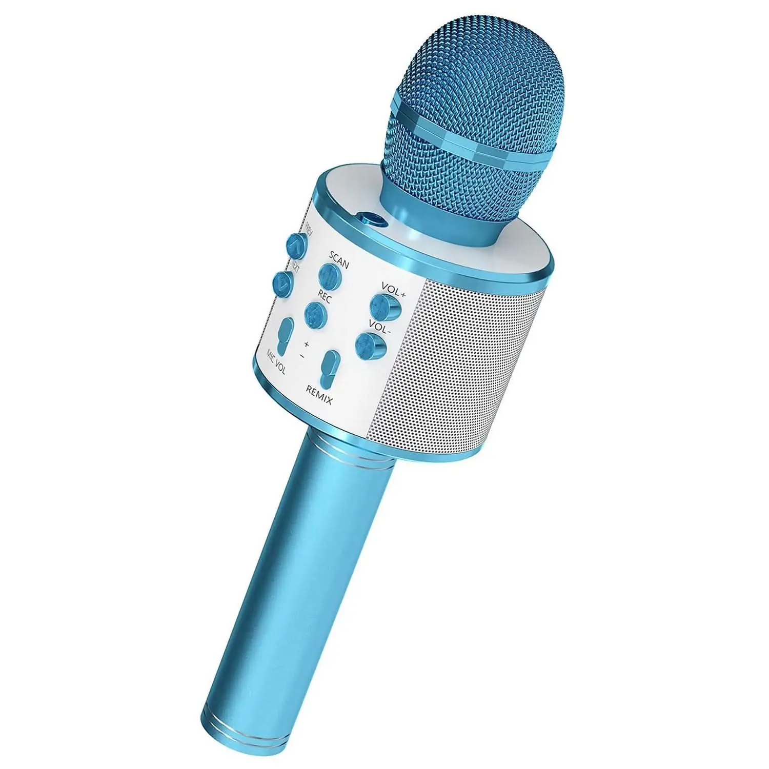 5 Core Microphone Wireless Karaoke Mic With Speaker 3 in 1 Portable Bluetooth Microfono Inalambrico Rechargeable Card