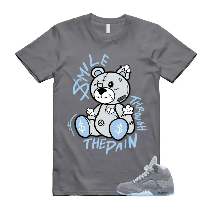 Wolf Grey 5 Unisex Shirt, Wolf Grey 5 Shirt, Charcoal Outfit, Classic Fit, Unisex Top, Casual Everyday Wear, Gift For Friend