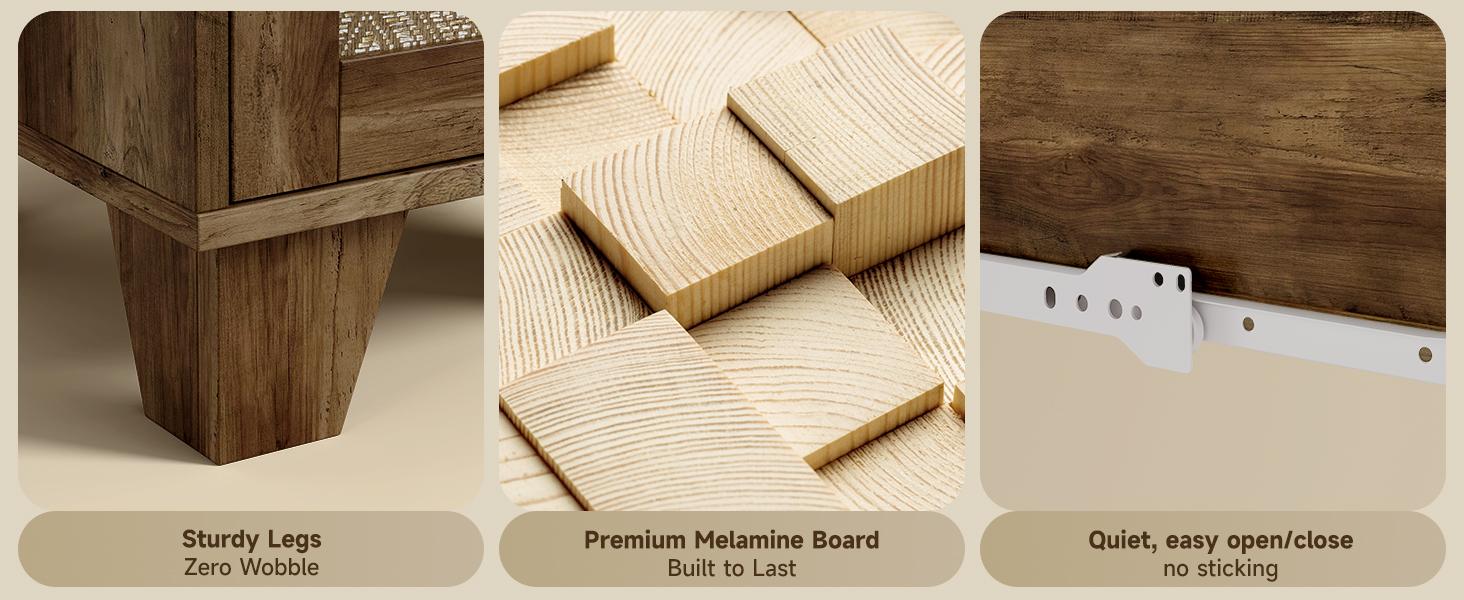 【SPOTLIGHT DAY】ONBRILL End Table with Storage & Charging Station, Farmhouse Wood Night Stand with Drawers, Adjustable Shelf, Bed Side Tables for Small Space, Living Room, Bedroom