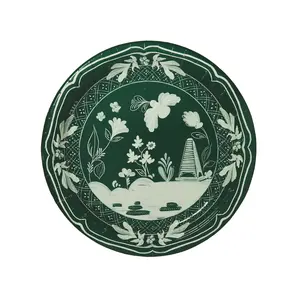 Forest Beachside Pavilion Dinner Paper Plates - 8 pack