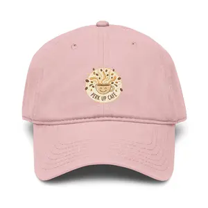Garment washed baseball cap
