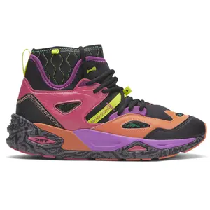 PUMA Mens Trc Blaze Mid Ski Club Hi Lace Up Sneakers Shoes Casual - Black