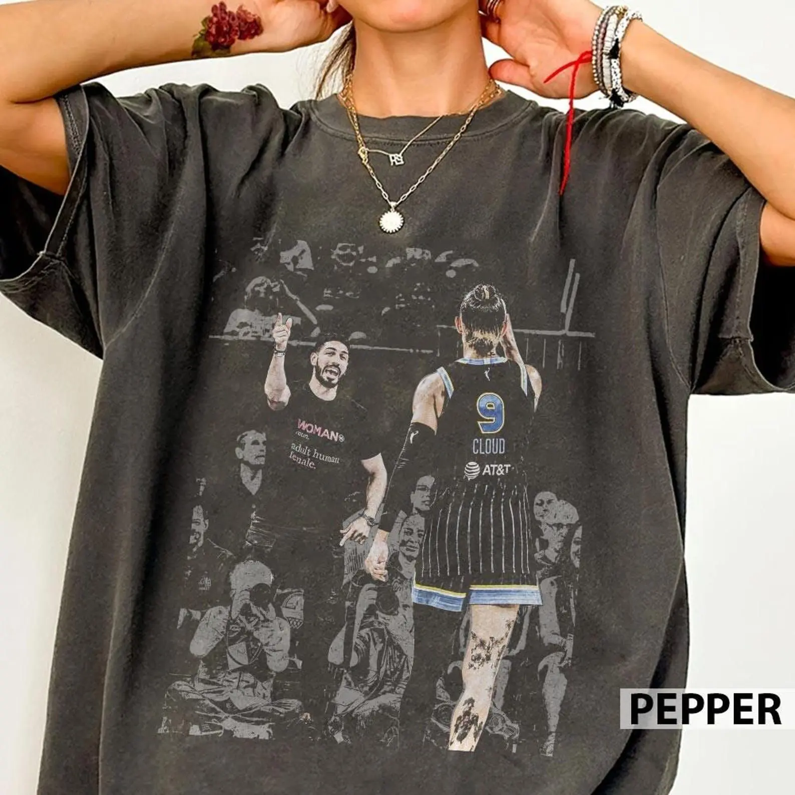 Enes Freedom Natasha Cloud Basketball Comfort Colors Shirt
