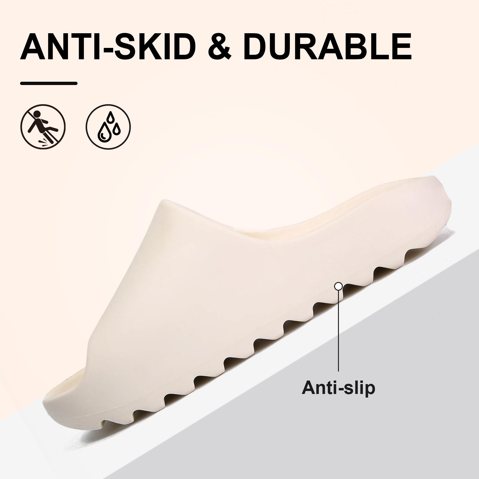 Lumubby Cloud Slippers for Women & Men Comfortable EVA Anti-Slip Pillow Slides Thick Sole Open Toe Sandals Quick-Drying Non-Slip Indoor Outdoor Use